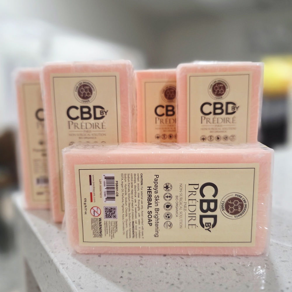 Predire Paris Papaya Herbal Soap X6 Bars